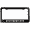 Black, variant on Born to Swim License Plate Frame