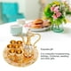 thumbnail image 4 of Juego De Cafetería Vintage Kit De Bandeja De Vino Retro Europeo Exquisito Tallado De Tazas De Vinos De aleación De Zinc Para Mostradores De Bar, 4 of 7