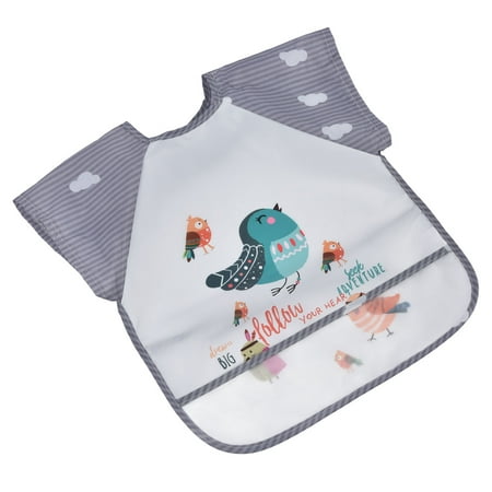 

Ccdes Bib Waterproof Clothes Protection Cute Cartoon Pattern EVA Easy For Home