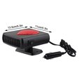 thumbnail image 4 of Teissuly Car Heating Fan Heater 12V/24V Heater Truck Heater Car Fast Heat Fan Defogger Defroster Teissuly WER202311011600, 4 of 9