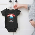 thumbnail image 5 of Urban Streetwear Smurf Hustle Cartoon Romper Boys or Girls Infant Baby Brisco Brands NB, 5 of 6