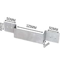 thumbnail image 3 of Ohmyroo 10-Piece Heavy-Duty Fence Z-Brackets for 4 Inch Posts Galvanized Steel Hardware, 3 of 9