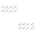 thumbnail image 3 of Conector de rodamiento de pesca Soidarity 10 piezas acero inoxidable 3 vías, 3 of 6