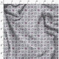 thumbnail image 3 of Soimoi Florals Print,Cotton Poplin, Sewing Fabric Sold by The Yard 42 Inch Wide,Sewing Craft Quilting/Quilt Making Fabric, Gray, 3 of 6