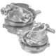 thumbnail image 1 of Conectores de abrazadera para cables, para proteger cables, tipo guía, de aleación de zinc, 2 unidades, 1 of 6