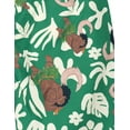 thumbnail image 4 of Disney Moana Toddler Boys' Short Sleeve Rash Guard and Swim Trunks Set Green and Cream Maui, 4 of 4