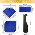 thumbnail image 2 of Multi-Functional Metal Glass Glue Scraper Knife Set Ideal For DIY And Repair, 2 of 10