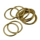 thumbnail image 5 of 10 Unids 40mm Bloqueo de Anillos Partidos Perfecl Llavero Llaves de Latón Inoxidable Espacios Plata, 5 of 8
