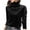 AA-Black, variant on QATAINLAV Sparkly Velvet Tops for Women Turtleneck Long Sleeve Velour Shirts Solid Elegant Glitter Blouses Fall Fashion Clothes, Black, M