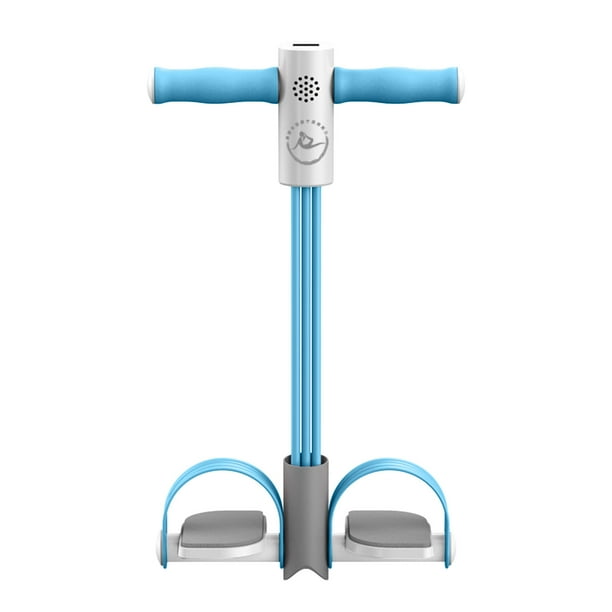 Pedal de ejercicio multifuncional con cuerda de resistencia y tensión elástica para yoga.