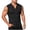 Mens Tank Tops Black, variant on Big and Tall Sleeveless Men Shirt Lapel Solid Color Slim Fit Fashion Streetwear Tank Top Father's Day Gift