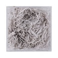 thumbnail image 1 of 1 Pack Lafite Paper Raffia Filler Colorful Shredded Box Packaging Decoration Practical Wedding Party Easter New Year Silver Gray, 1 of 6