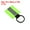 Fluorescent Green, variant on Uxcell Reflective Keychain Tags Reflective Zipper Pull Nylon Keychain High Visibility Fluorescent Green