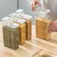 thumbnail image 1 of OUNONA 2Pcs Laundry Dispenser Container Transparent PTR Nonleaking for Home Use, 1 of 7