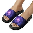 thumbnail image 5 of GZHJMY Stylish Slides for Women Men, Spiral Galaxy Soft Flexible Slip-on Sandals Slippers, 5 of 7