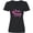 AB-Black, variant on Las Vegas- Flamingo Silhouette in Pink Women's V-Neck T-Shirt