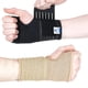 thumbnail image 1 of Muñequera elástica para el dolor articular, ideal para esguinces, lesiones por esfuerzo repetitivo, tendinitis y lesiones deportivas, para mano derecha o izquierda (negra), 1 of 5