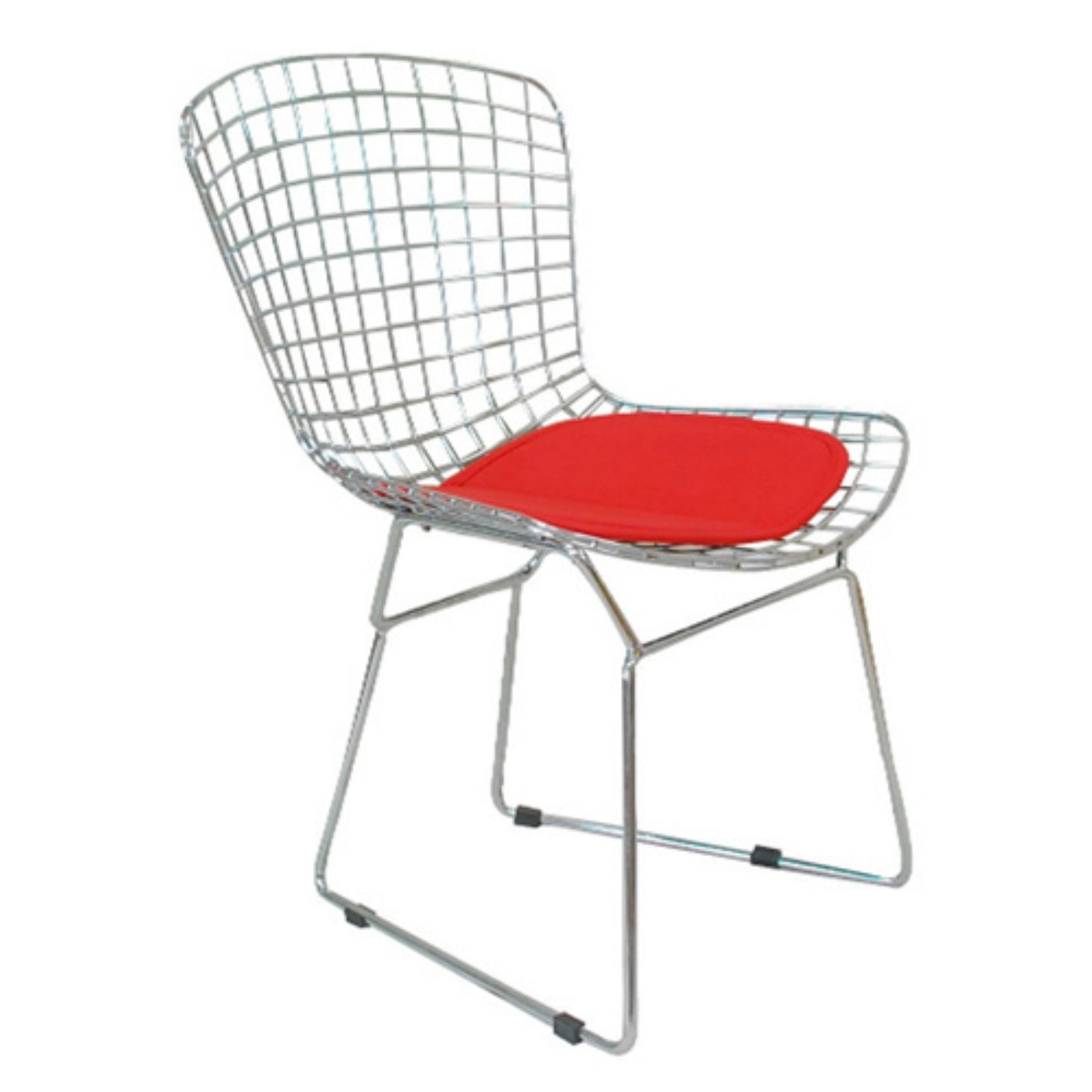 Mod Made Chrome Wire Dining Side Chair