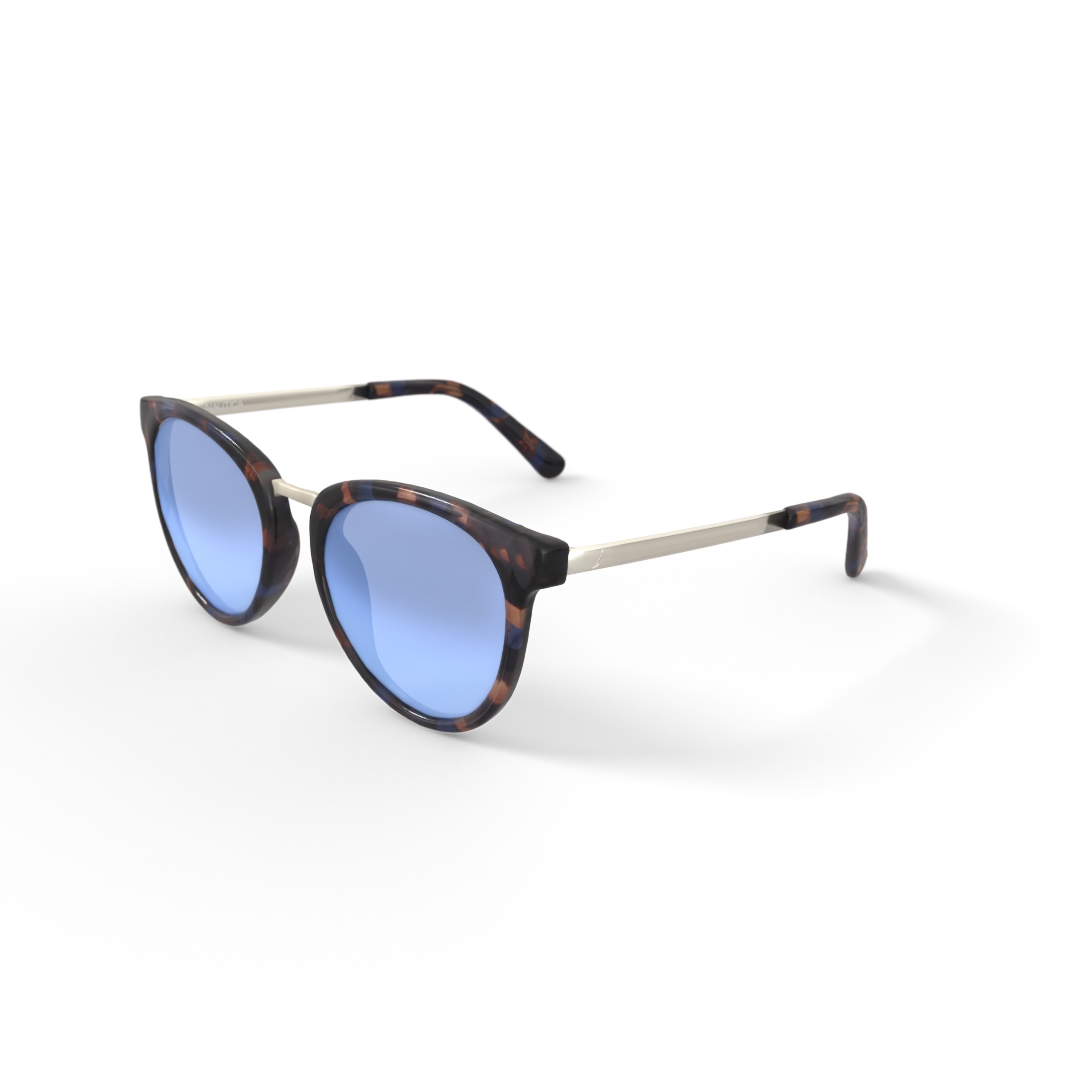 Nautica Women's Rx'able Fashion Sunglasses, NLS6005, Tortoise, 52-20-140, with Case