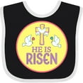 thumbnail image 3 of Inktastic He is Risen for Easter Boys or Girls Baby Bib, 3 of 4