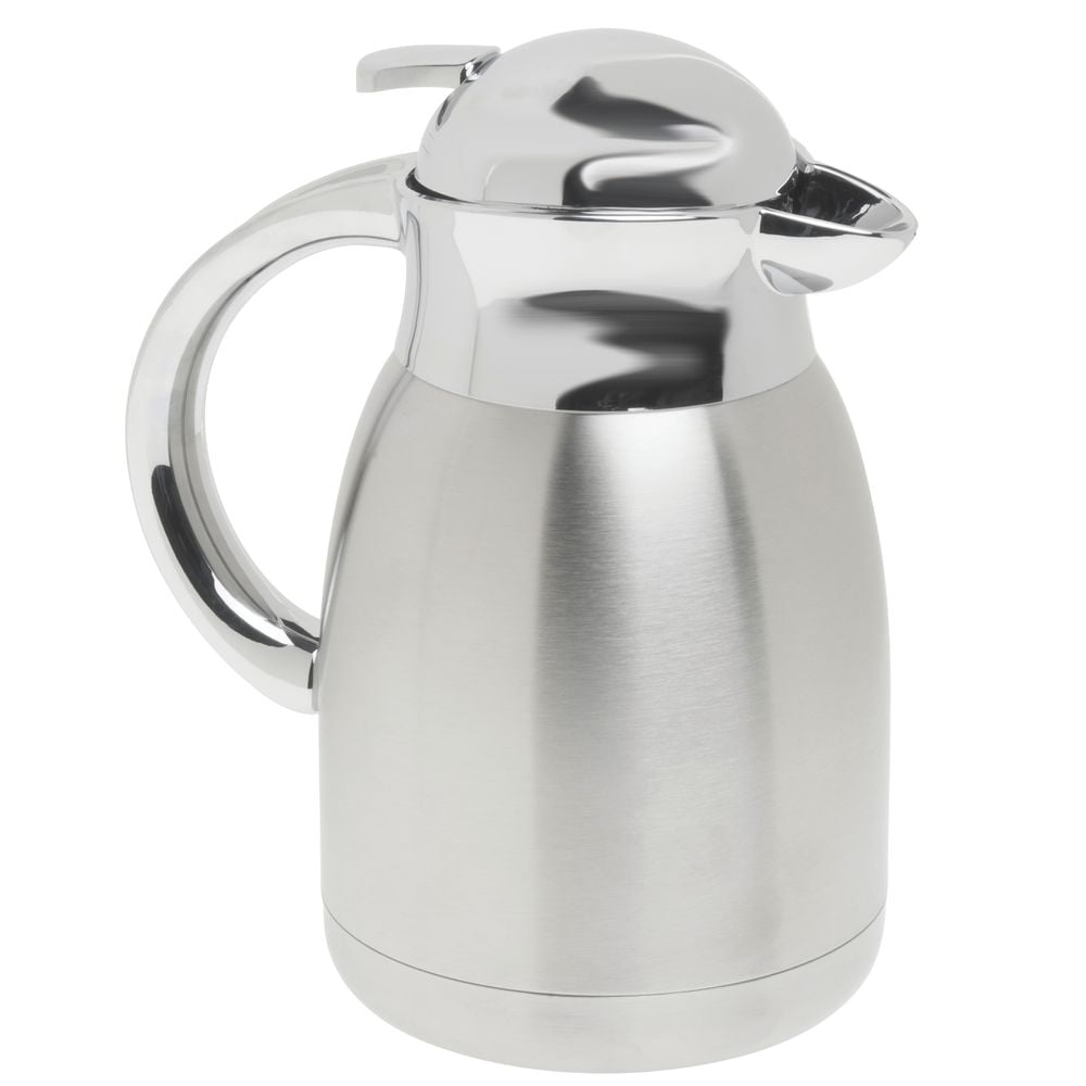 Stainless Steel Carafe 1.5L 7"L x 5 3/8"W x 9 3/4"H