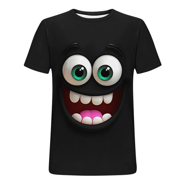 トップス READYMADE Smiley Graphic T-Shirt Xdegoge Graphic Tee for Men Crewneck Short Sleeve Casual Novelty