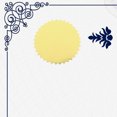 thumbnail image 2 of GOOHOCHY 2 rollos de pegatinas de medallas de certificado, sellos de certificado de graduación, pegatinas de medallas de diploma, etiquetas adhesivas pequeñas, 2 of 7