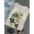 thumbnail image 3 of Wood Ducks T-Shirt Women -John James Audubon Designs, Female Medium, 3 of 4