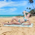 thumbnail image 6 of SKYSONIC Beach Towels 30"x60", Daisy Flowers Cartoon Camping Towels Plant Sand Free Beach Towel, Large Beach Towels Quick Dry Bath Travel Towels Pool Yoga Beach Mat for Men Women, 6 of 7
