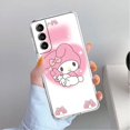 thumbnail image 1 of Clear Case For Samsung Galaxy S22 S20 FE S21 S10 S9 Plus Note 20 Ultra 10 Lite Phone Shell Hello Kitty My Melody Kuromi LXY, 1 of 7