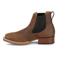 thumbnail image 3 of Justin Boots Mens Crazy Buck Square Toe Chelsea  Ankle Boots, 3 of 5