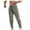 Gray, variant on BADHUB Men's Cargo Pants Elastic-Waist Tactical Pants Beam Feet Lounge Trousers Cotton Lightweight Tapered Pants Outdoor