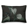thumbnail image 2 of Creative Products Black Watercolor Plant 14x20 Indoor / Outdoor Pillow, 2 of 3