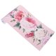 thumbnail image 1 of 1PC Beautiful Floral Pattern Wallpaper Border Sticker Waistline Wall Sticker Waterproof Self-Adhesive Border Decal for Home Bathroom Kitchen (15x300cm, 1 of 4