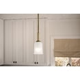 thumbnail image 6 of 43674NBR Kichler Lighting Shailene - 1 light Mini Pendant - 4.25 inches wide-Natural Brass Finish    -Traditional Installation, 6 of 7