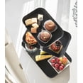 thumbnail image 4 of Yamazaki Home Serving Stand, Black, Steel, 4 of 6