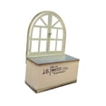 thumbnail image 2 of Maceta de pared de metal, soporte para flores, maceta decorativa vintage de hierro, cubo para Blanco beige, 2 of 9