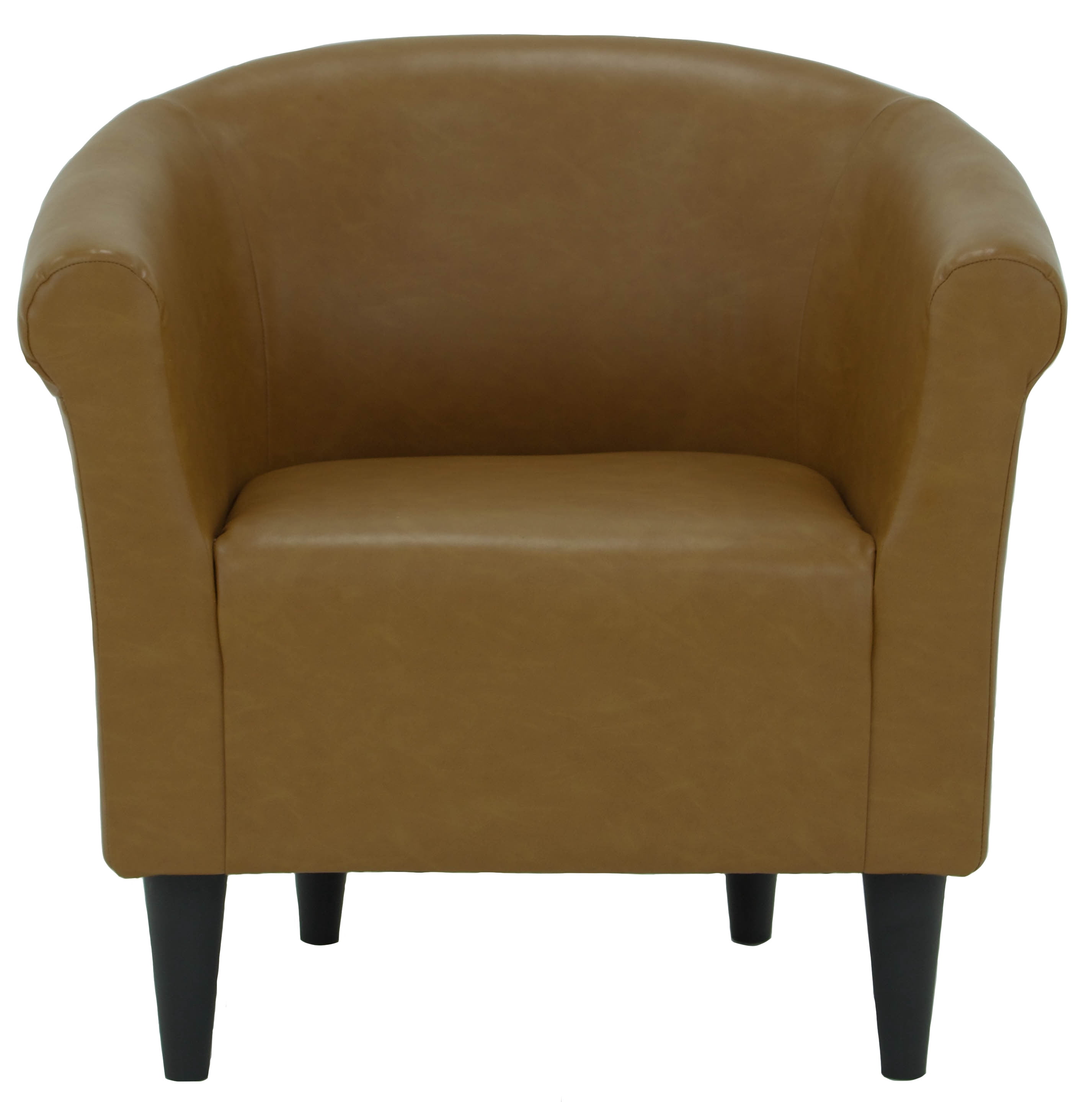 Mainstays Marlee Barrel Accent Chair, Sedona Carmel