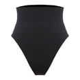 thumbnail image 3 of Ropa moladora cintura media para mujer, bragas que levantan entrenador cintura duraro, pantalones algazantes, bragas cómodas , Negro 3XL Negro XXXL Yinane Bragas de cintura media, 3 of 4