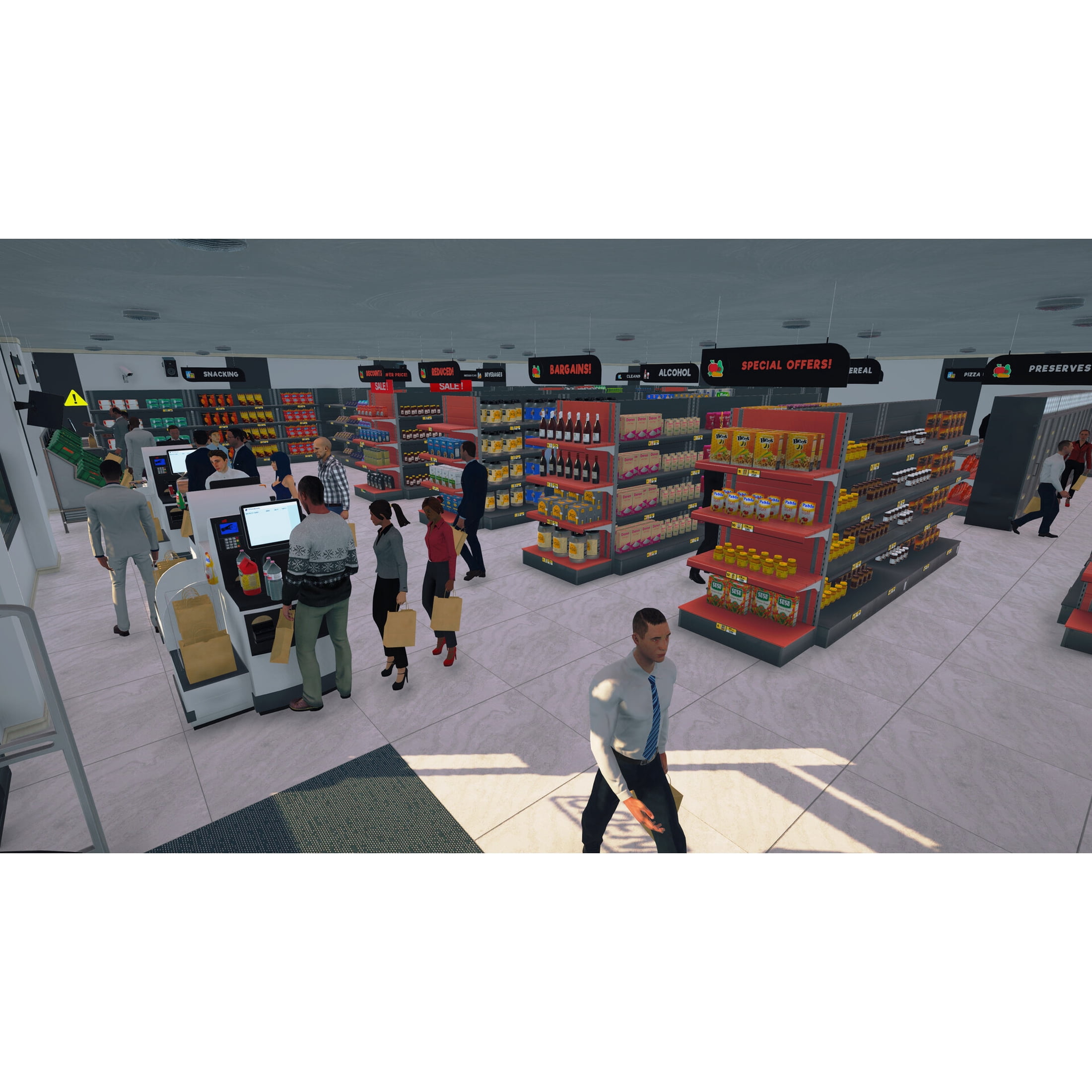 Supermarket Simulator - Fully Stocked Edition -Nintendo Switch 2 Game