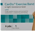 thumbnail image 3 of McKesson CanDo Exercise Resistance Band, Yellow, Extra-Light - 5 in x 6 yd, 1 Ct, 3 of 7