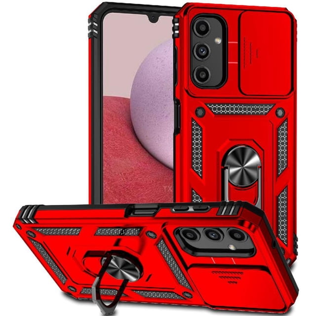 Estuche GANGXUN para Samsung Galaxy A14 5G, soporte giratorio 360°, estilo mecánico y magnético