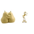 thumbnail image 1 of sujetalibros decorativos,Sujetalibros decorativos para oficina y hogar,libros pesados,Figura de escritorio,Estatua de caballo en estante,escritorio,oficina,decoración del hogar,Figura, 1 of 8