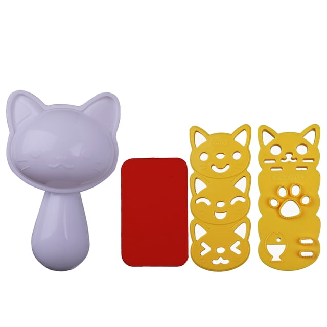 Bearachild 1 Set Rice Ball Mold Convenient Molds Japanese Food Kitchen Roller Tools Tool Cooking Lovely for Home Restaurant Use Type2 NO2