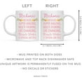 thumbnail image 5 of CTDream 11oz. Coffee Mug Gift for Women, Mechanic Because Super Amazing Life Changing Miracle Worker Isn't an Official Job Title, Floral Flowers, 1-Pack, Birthday Christmas Gift Ideas for Her, 5 of 7