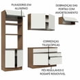 thumbnail image 4 of Cocina Integral 270cm Marrón/Blanco Glamy Madesa, 4 of 5