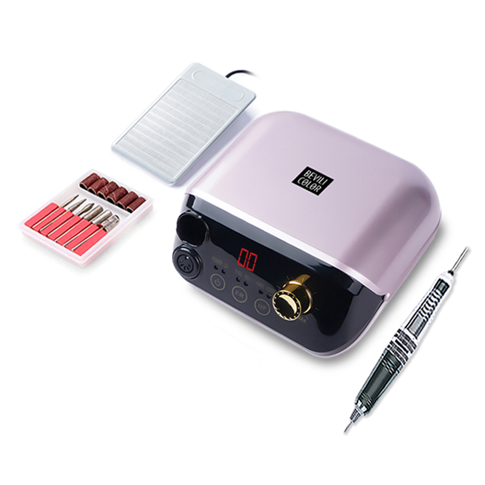 Nail Sander Electric Nail File Machine 035000RPM Manicure Drill for