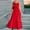 Red, variant on ITSAME Women's Off-Shoulder Maxi Dress, Backless Sexy Deep V-Neck Halter/Bowknot Summer Beach Flowy Long Dresses Red S