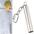 thumbnail image 4 of Stainless Steel Bells, Stainless Steel Bird Bell Bird Bell Toys, Small Squirrel Bells for  Macaws Small Size,Large Size, 4 of 7