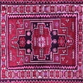 thumbnail image 1 of Ahgly Company Indoor Square Persian Pink Traditional Area Rugs, 6' Square, 1 of 4